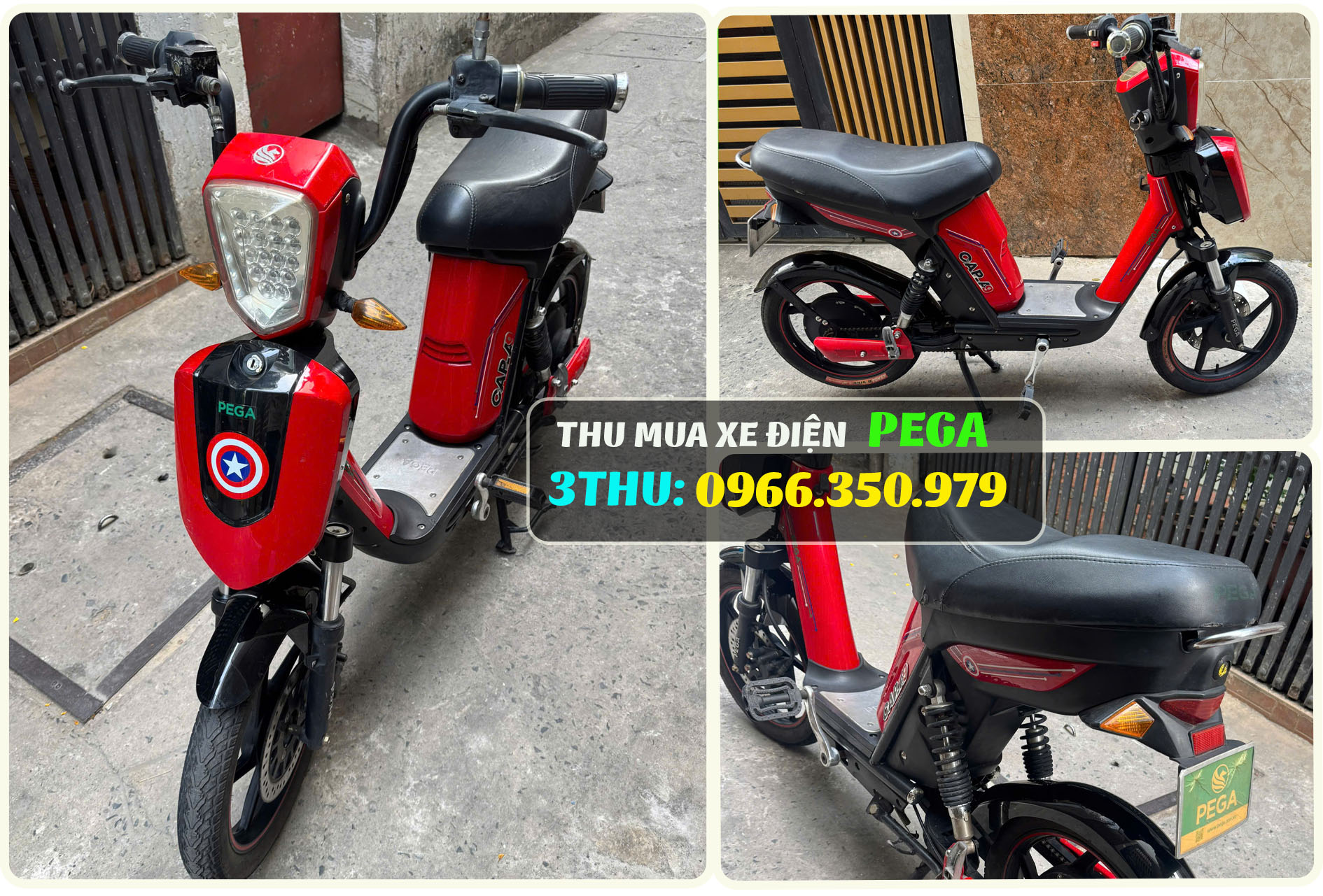 Thu mua xe điện Pega