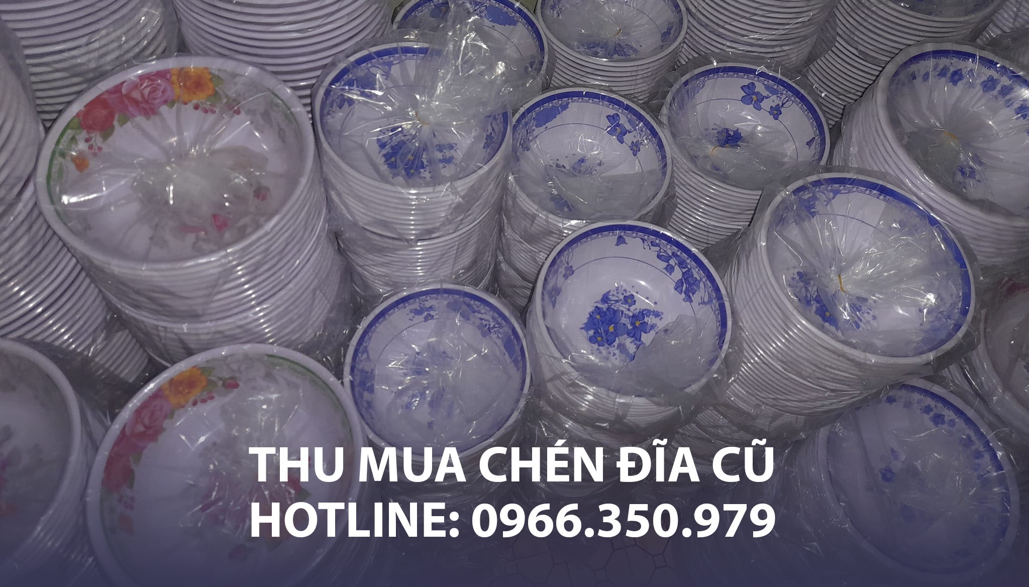 Thu mua chén đĩa cũ, thu mua trọn gói tại tphcm