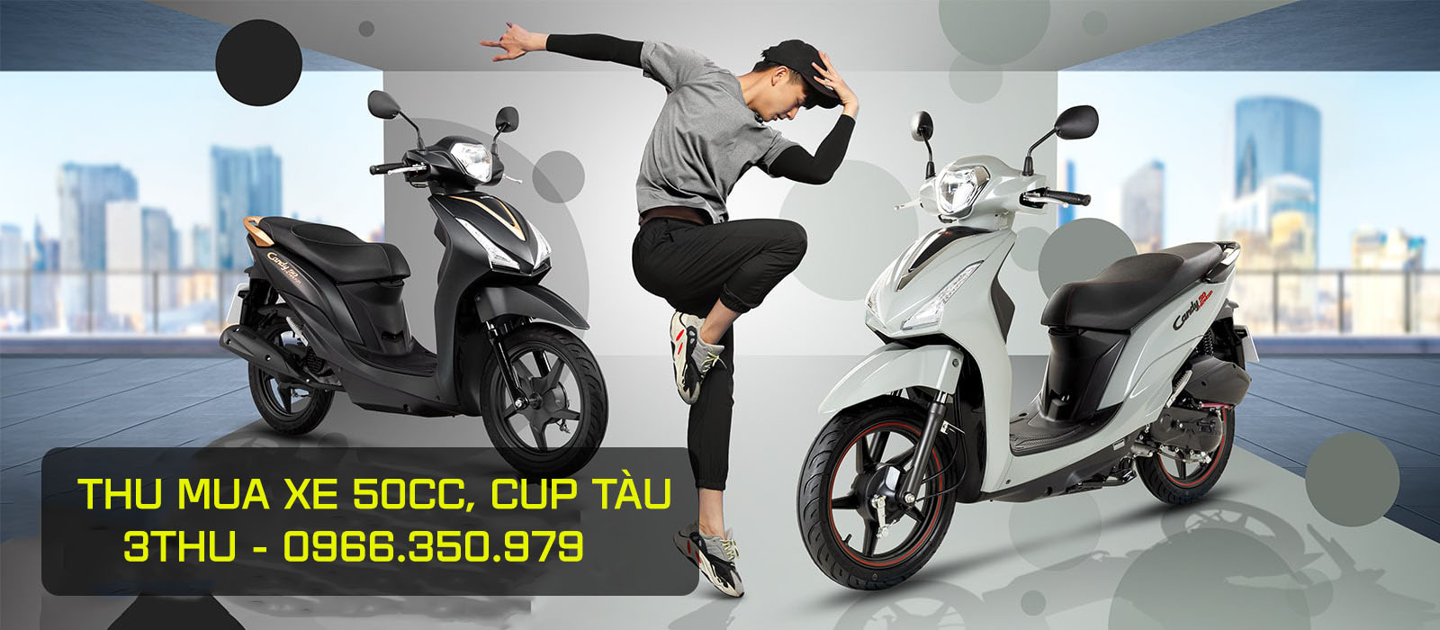 Thu Mua Xe Máy 50cc, Cup Tàu, thu tại nhà