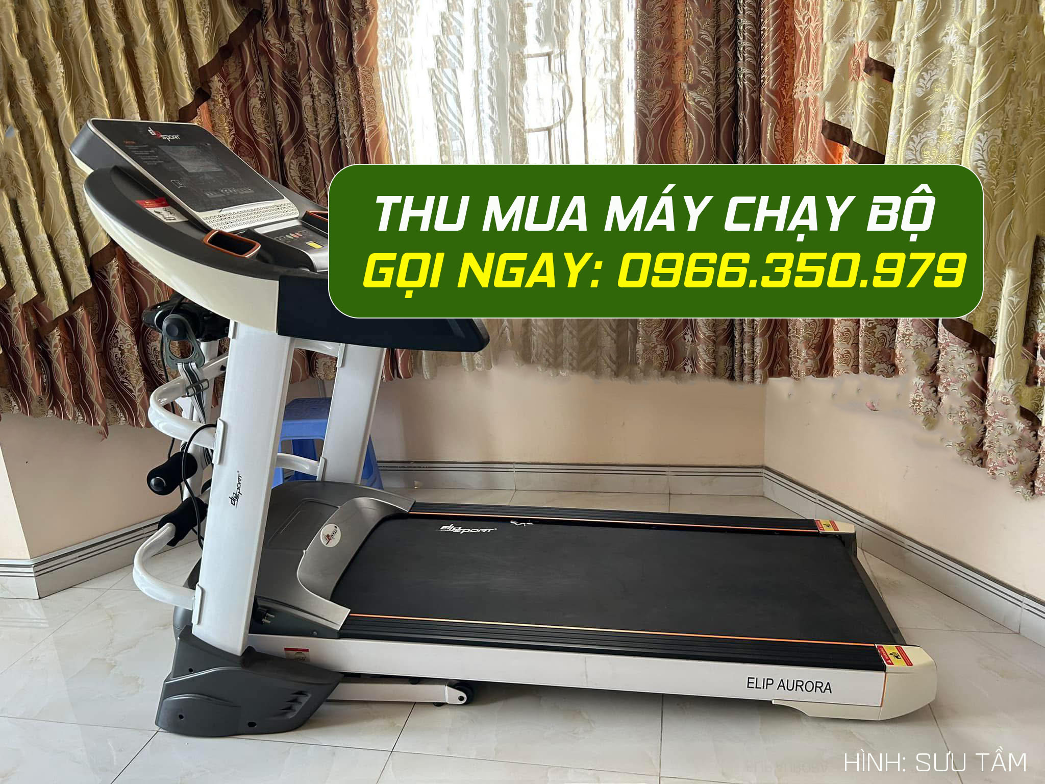 Thu mua máy chạy bộ Elip Aurora