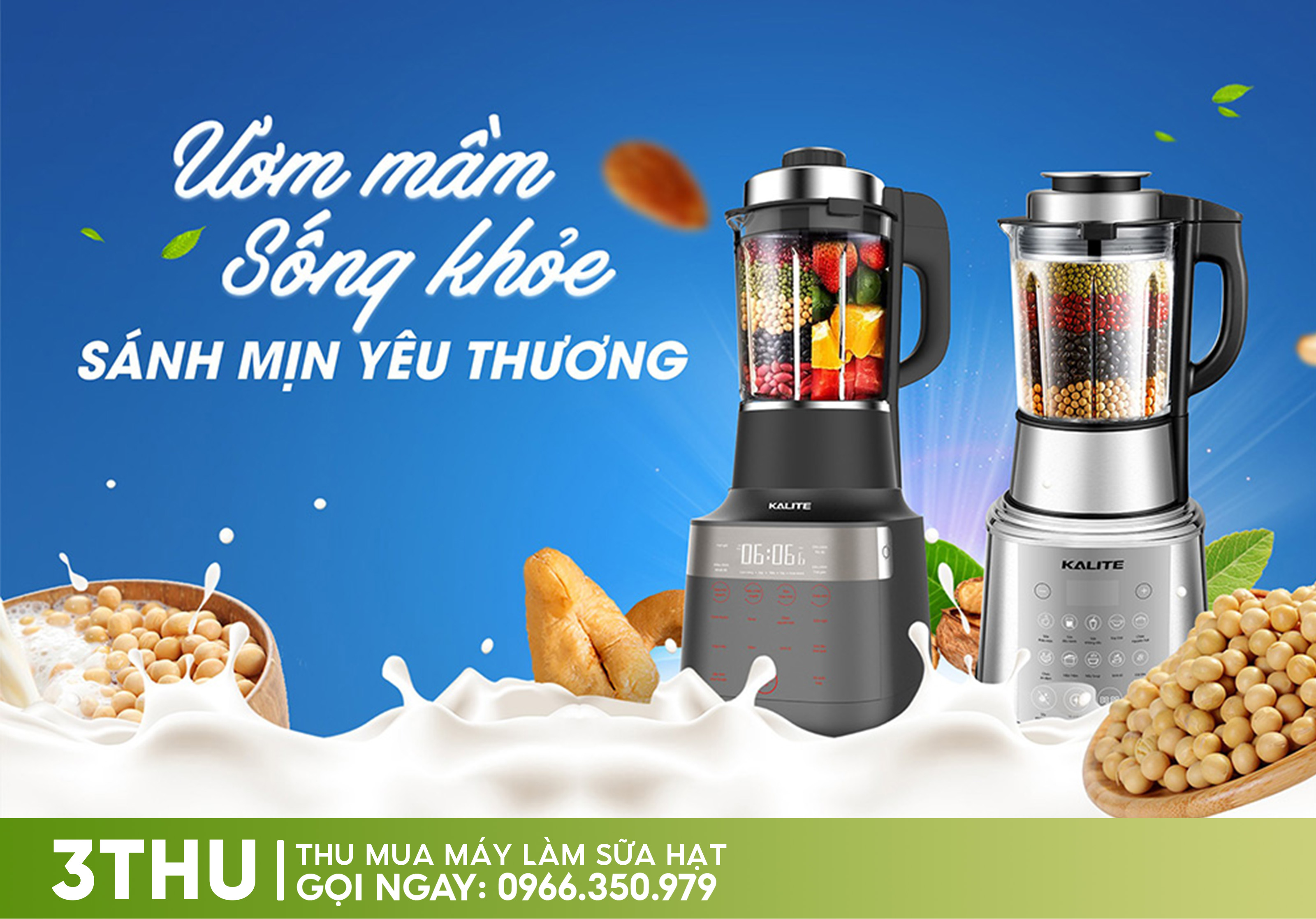 Thu mua máy làm sữa hạt