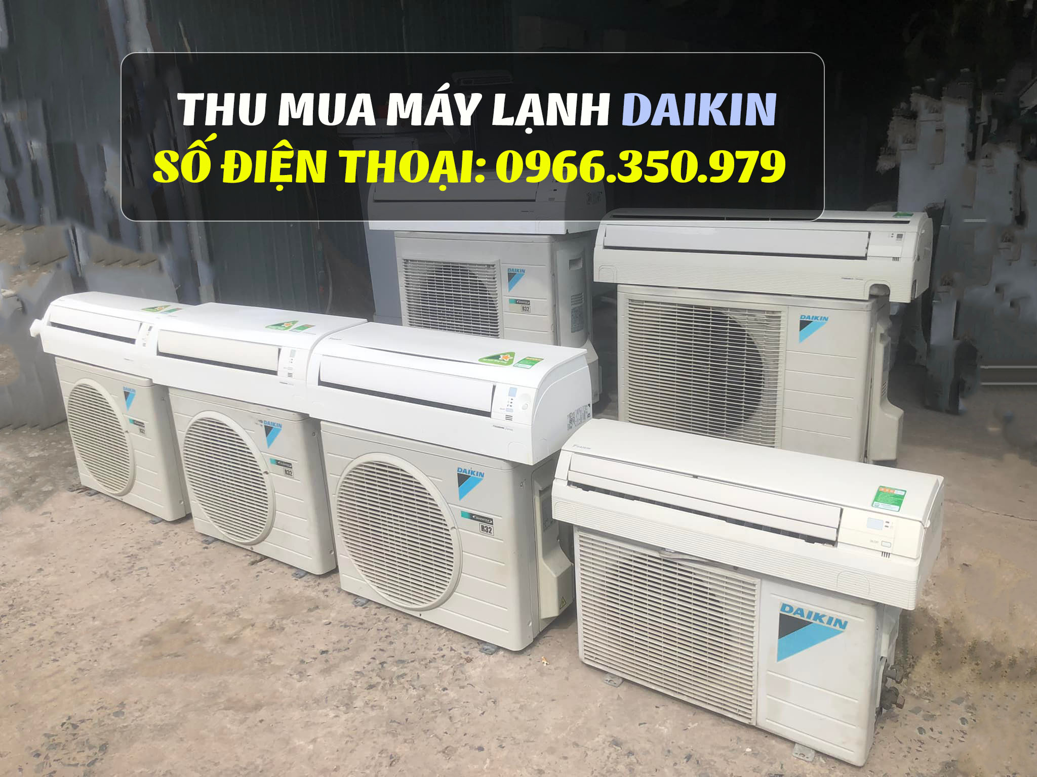 Thu mua máy lạnh Daikin