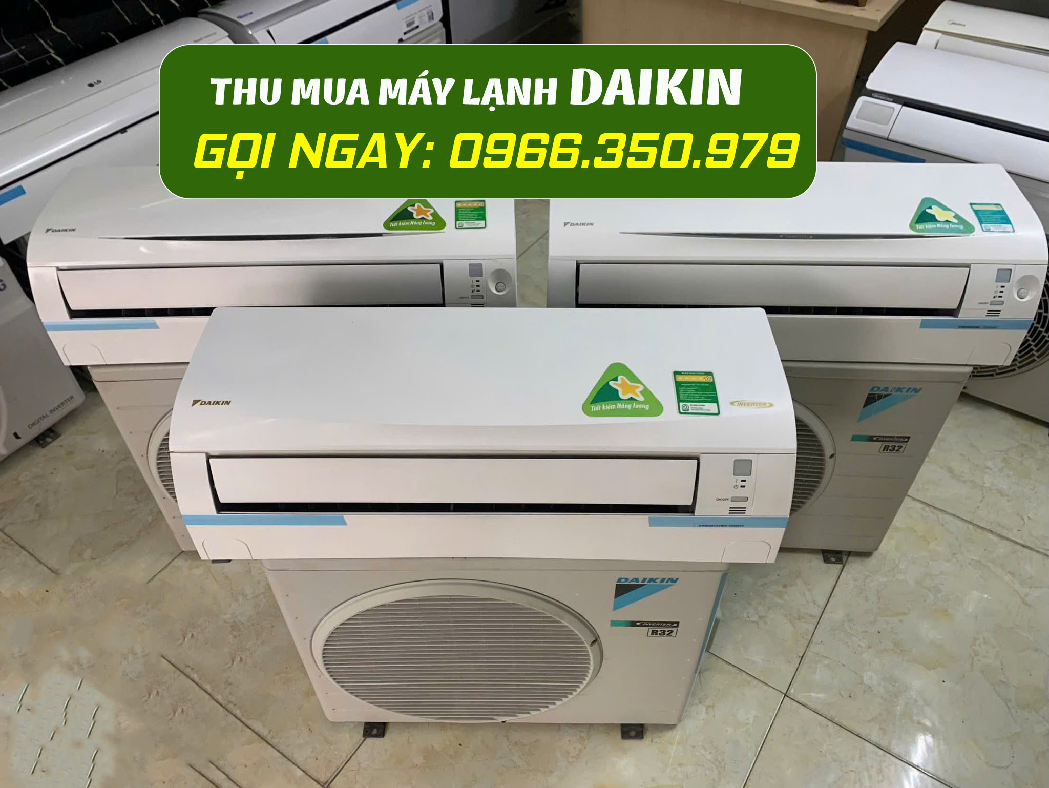 Thu mua máy lạnh Daikin giá cao
