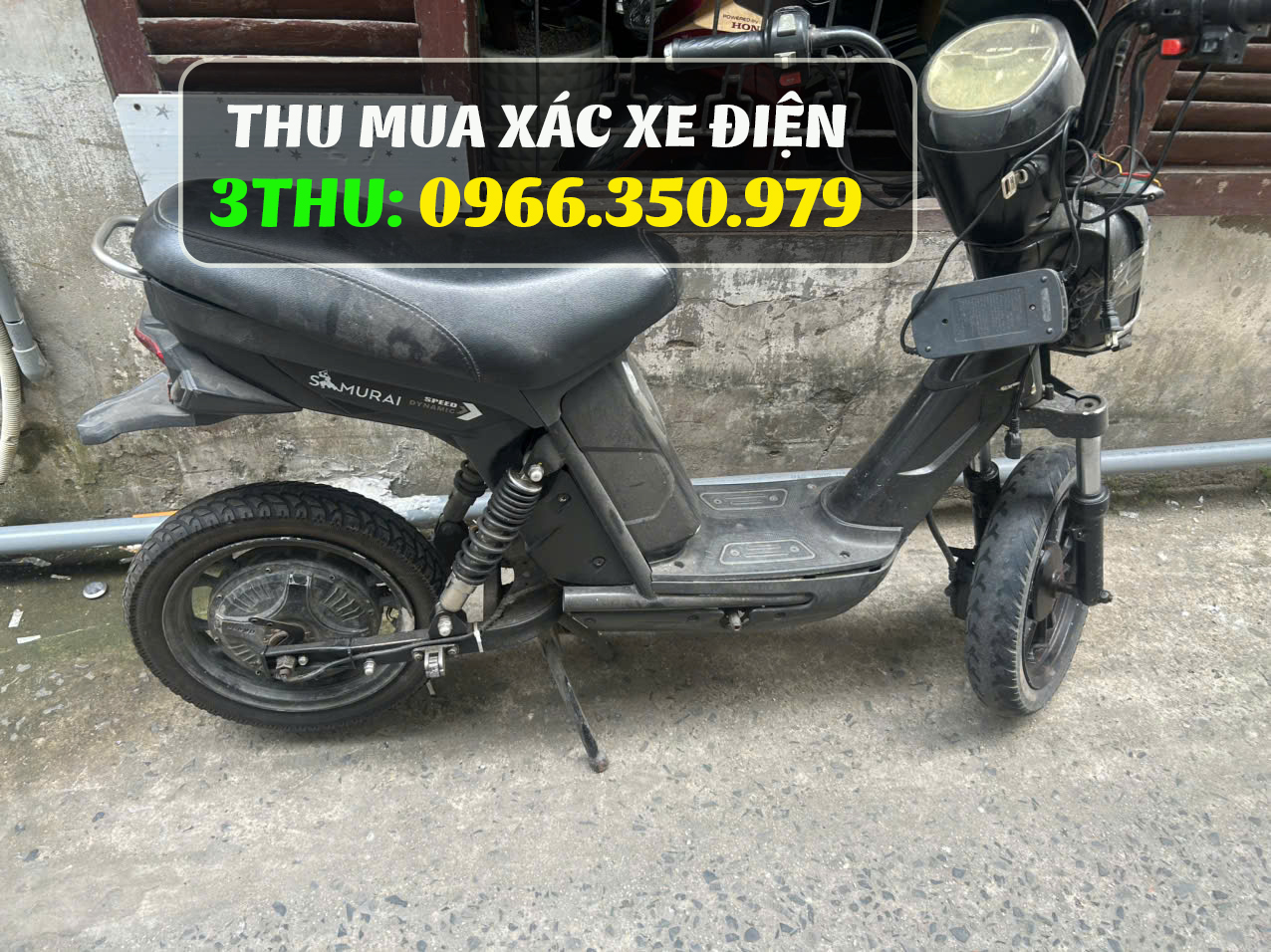 Thu mua x&aacute;c xe điện