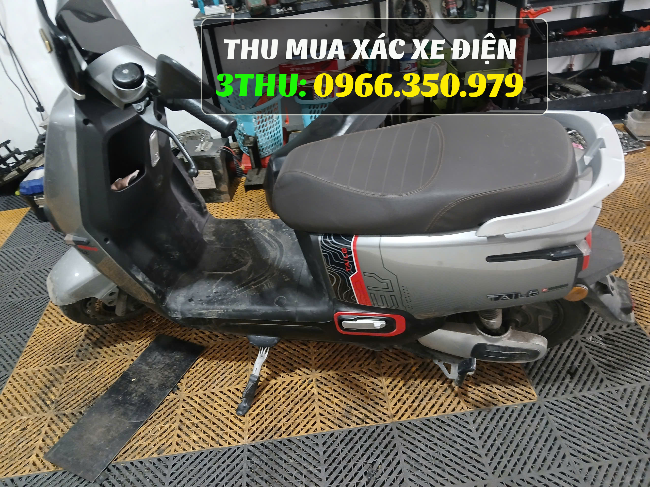 Thu mua x&aacute;c xe điện