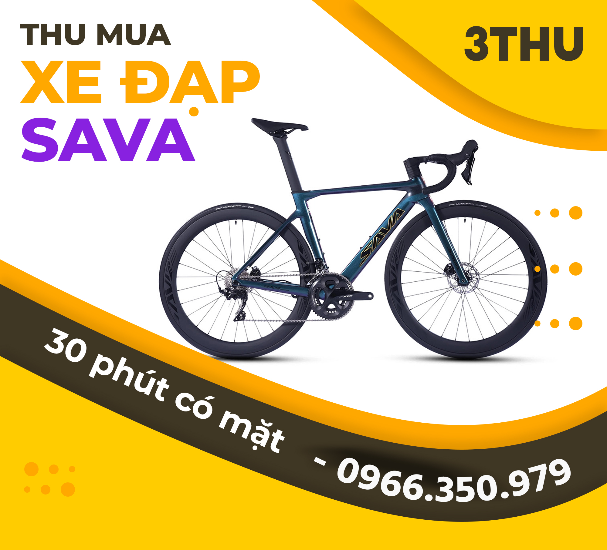 Thu mua xe đạp cao cấp Sava