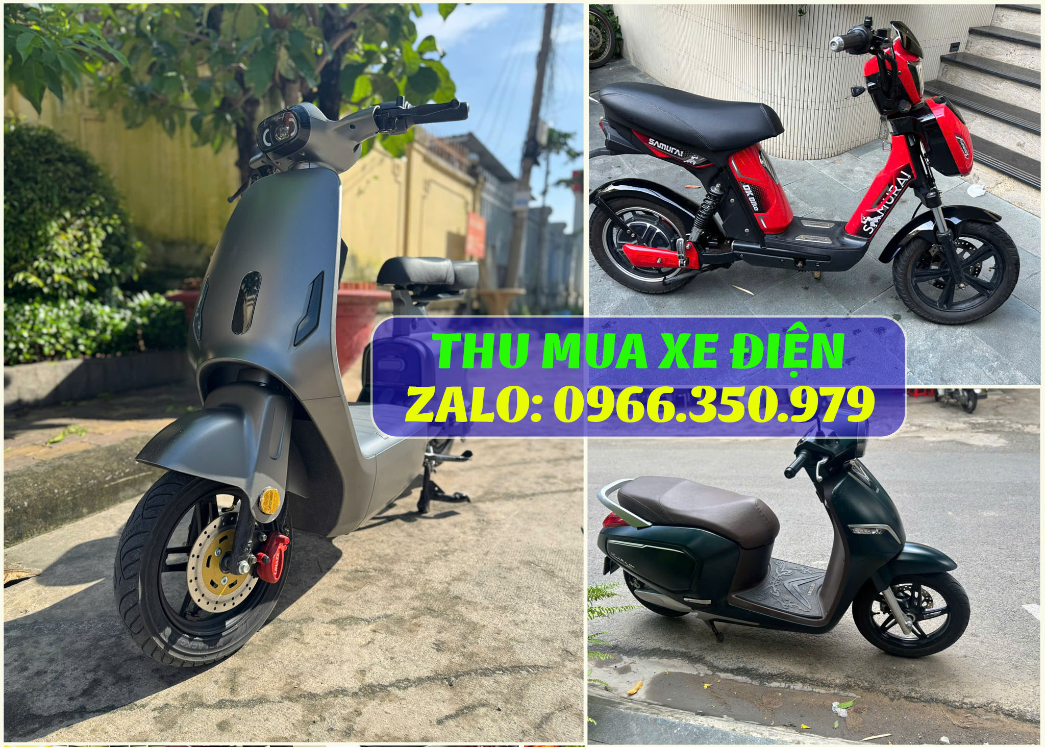 Thu mua xe điện cũ