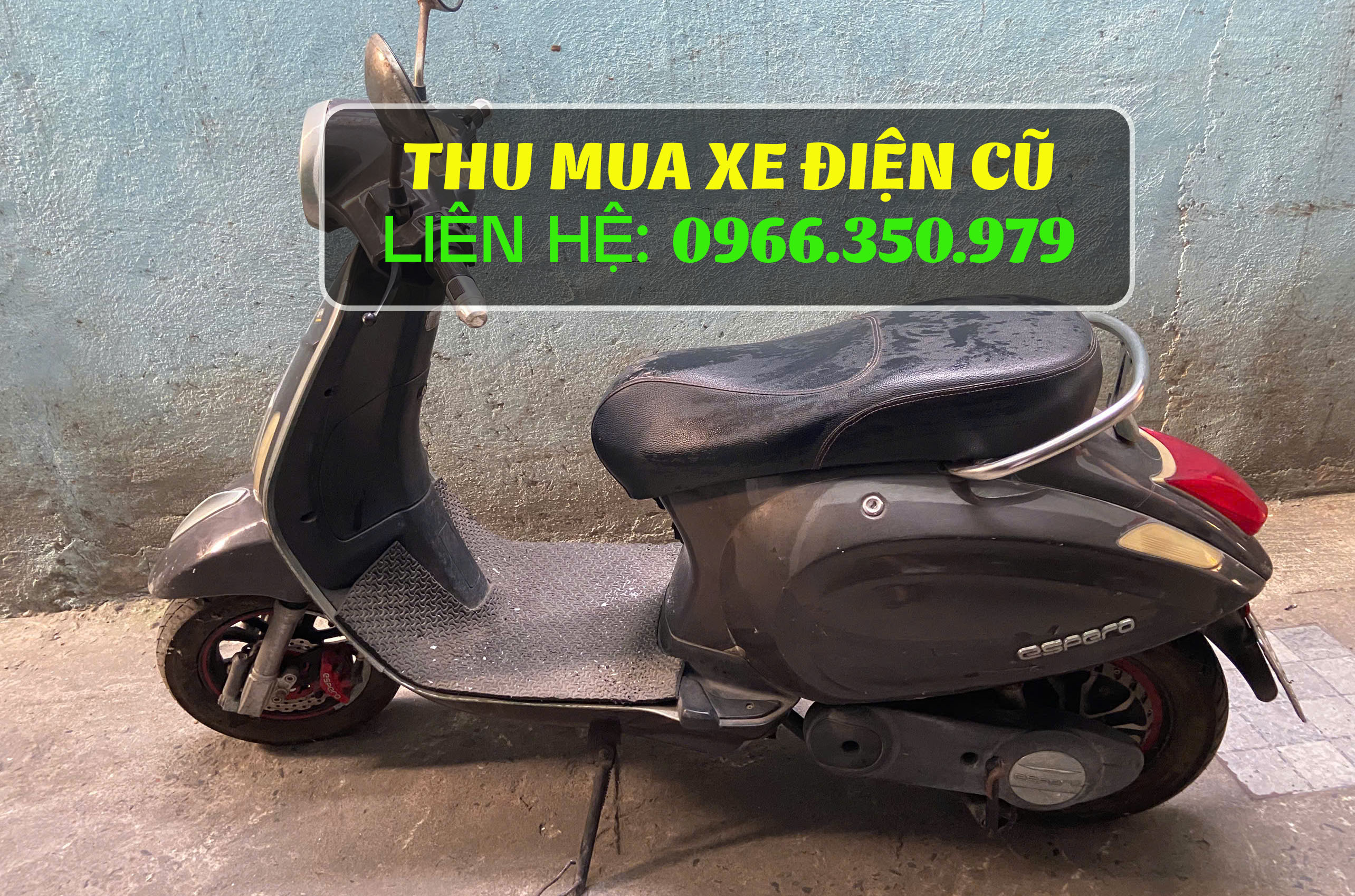Thu mua xe điện cũ hỏng, thu mua xác xe điện