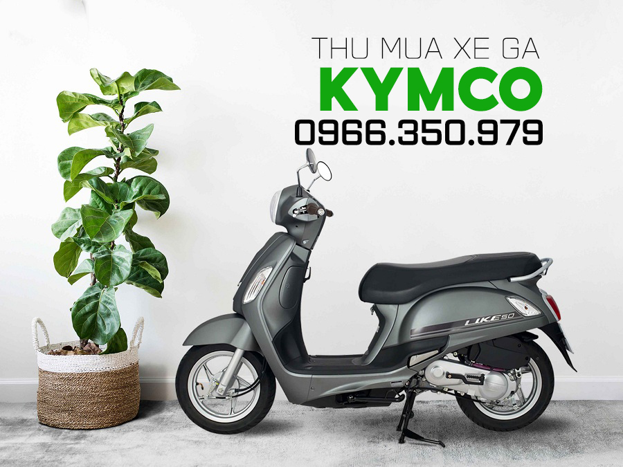 Thu mua xe ga Kymco, thu mua xe hư hỏng, thu giá cao 2025
