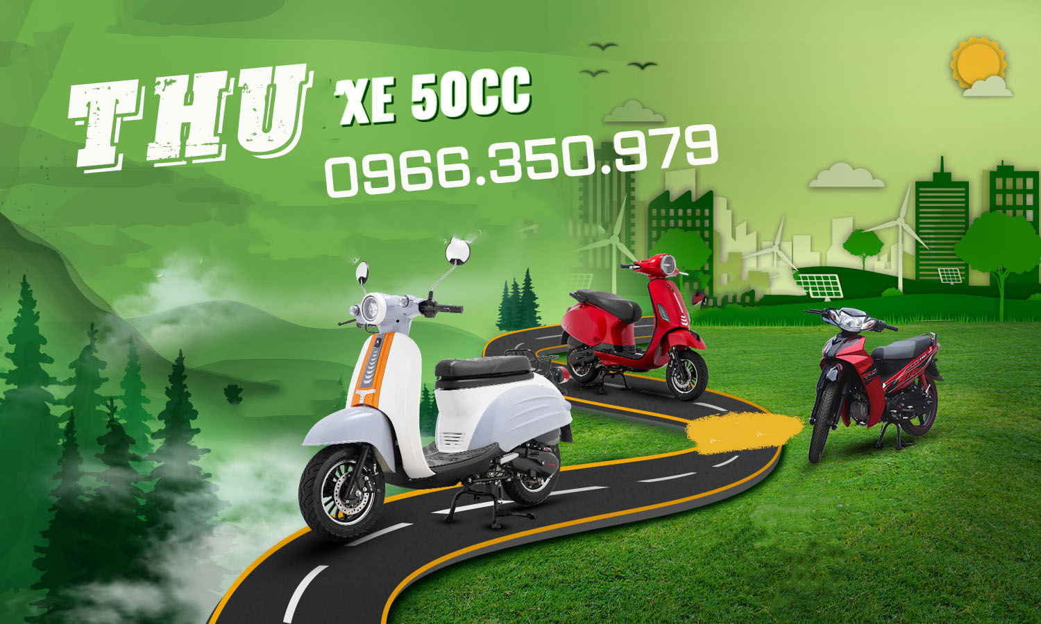 Thu Mua Xe Máy 50cc Cũ Hỏng Tại Tân Bình Giá Cao