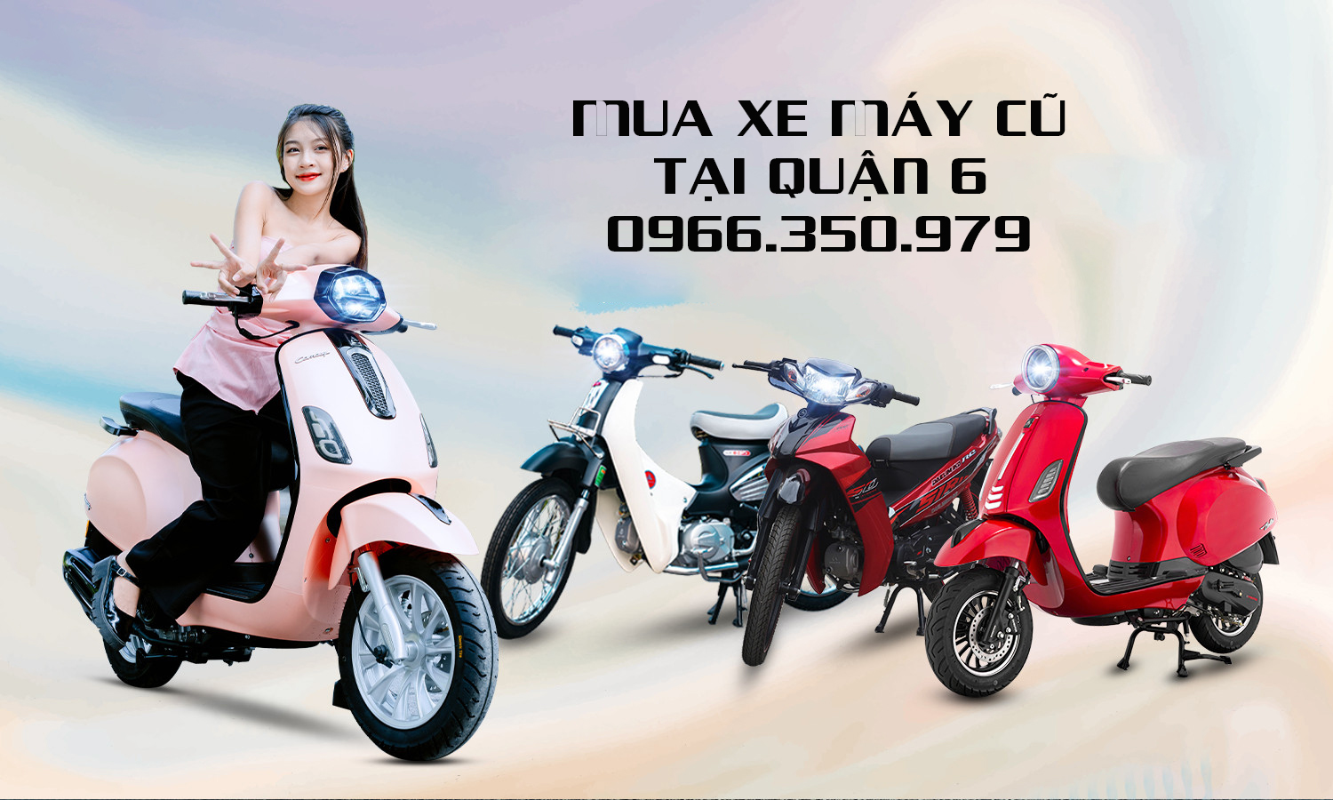 Thu mua xe máy cũ hỏng tại quận 6, thu tại nhà