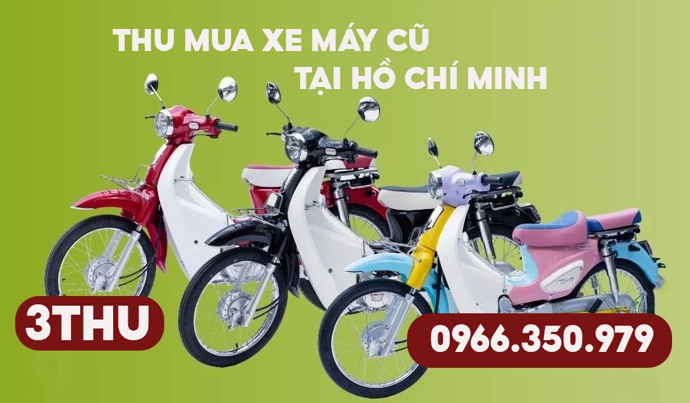 Thu mua xe máy cũ hỏng, xe để lâu không nổ?