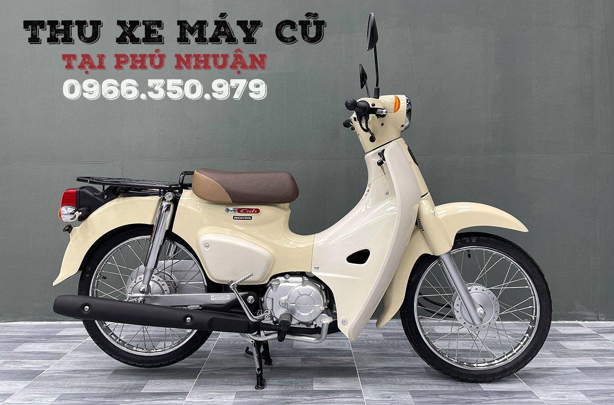 Thu mua xe máy cũ hỏng tại Phú Nhuận, thu giá cao