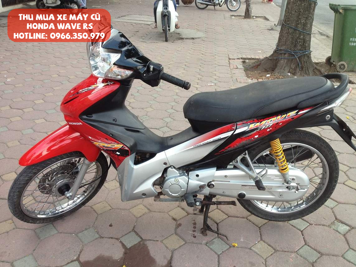 Thu mua xe máy Wave RS cũ hỏng, thu tại nhà