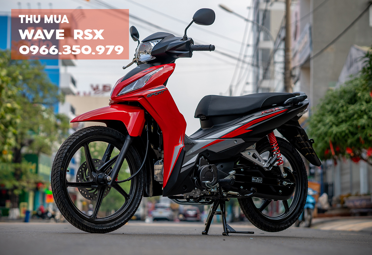 Thu mua xe máy Honda Wave RSX cũ hỏng, thu tại nhà